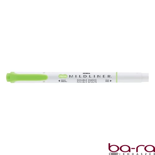 Szövegkiemelő kétvégű ZEBRA Mildliner cool & refined 1,4-4,0 mm zöld