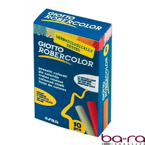 Táblakréta GIOTTO RoberColor színes kerek 10 darabos