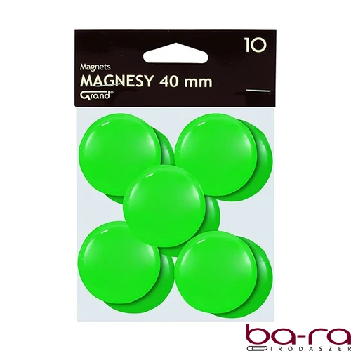 Táblamágnes GRAND 40 mm zöld