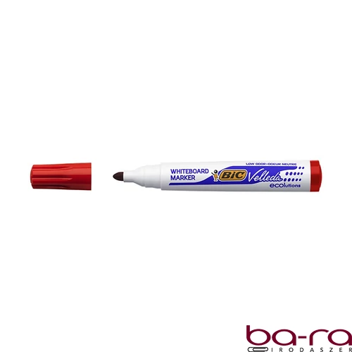 Táblamarker BIC Velleda 1701 kerek piros