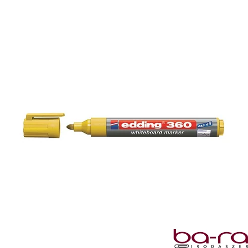 Táblamarker EDDING 360 sárga 1,5-3mm