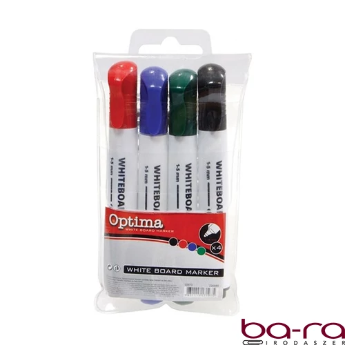 Táblamarker OPTIMA 4 darabos