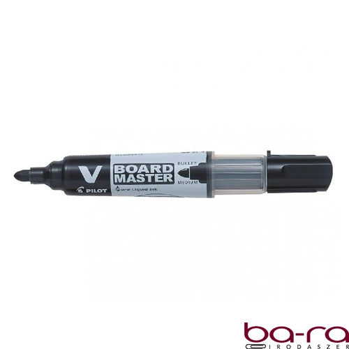 Táblamarker PILOT V-Board Master kerek fekete