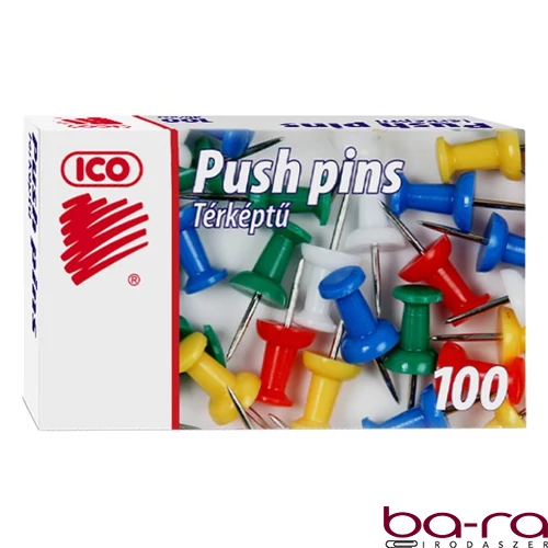 Táblatű ICO színes 100 darabos
