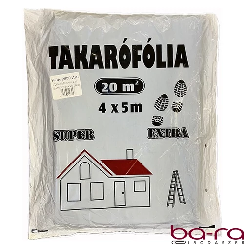 Takarófólia KELLY estra erős 500x400 cm 20m2/csomag