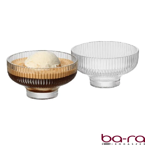 Tál NESPRESSO Affogato üveg 2 darabos