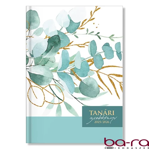 Tanári zsebkönyv PD CALENDAR papírborító A/5 Azur 2025-2026