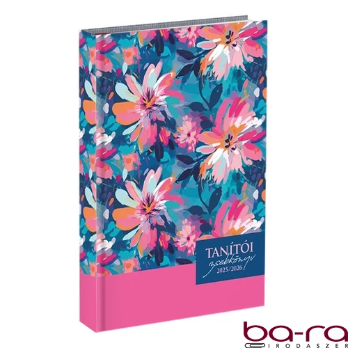 Tanítói zsebkönyv PD CALENDAR papírborító A/5 Magnolia 2025-2026