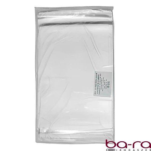 Tankönyvborító A/4 öntapadós csíkkal víztiszta 60mic 52x31 cm 10 darabos