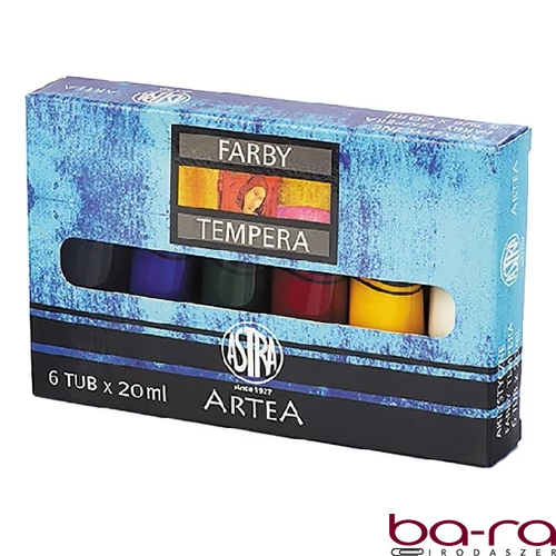 Tempera ASTRA 20 ml 6 szín/készlet