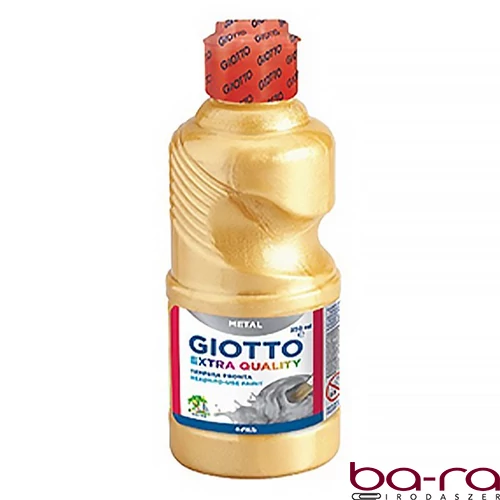 Tempera GIOTTO 250ml metál arany