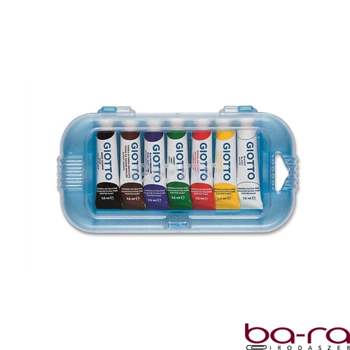 Tempera GIOTTO 7,5 ml tubusos 7 darabos