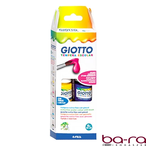 Tempera GIOTTO tégelyes 25ml 6 darabos