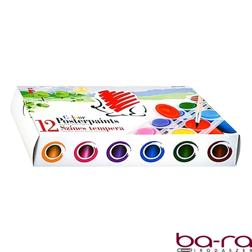 Tempera ICO Süni tégelyes 12 darabos 25 ml