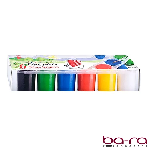 Tempera ICO Süni tégelyes 6 darabos 25 ml