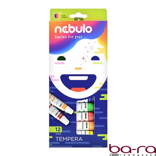 Tempera NEBULO 12 ml 12 darabos