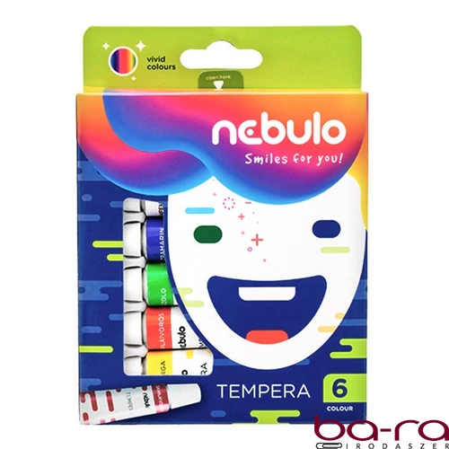 Tempera NEBULO 12 ml 6 darabos