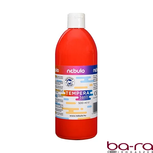 Tempera NEBULO 500 ml piros