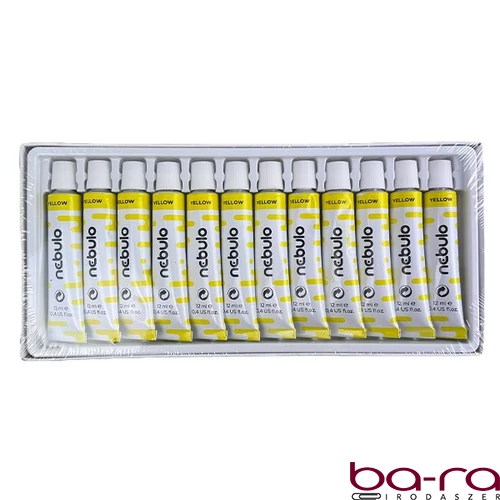 Tempera NEBULO sárga 12 ml 12 darabos