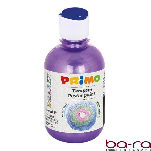Tempera PRIMO 300 ml csillámos lila