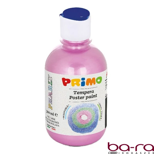 Tempera PRIMO 300 ml csillámos rózsaszín