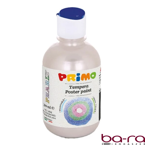 Tempera PRIMO 300 ml csillámos szürke