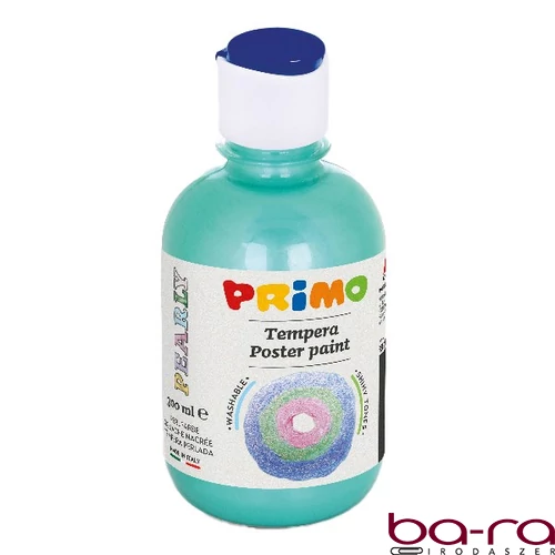 Tempera PRIMO 300 ml csillámos zöld