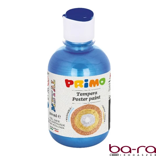 Tempera PRIMO 300 ml metál kék