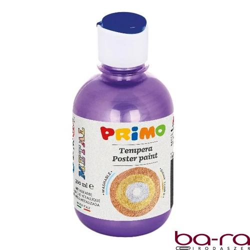 Tempera PRIMO 300 ml metál lila