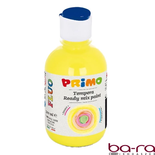 Tempera PRIMO 300 ml neon sárga