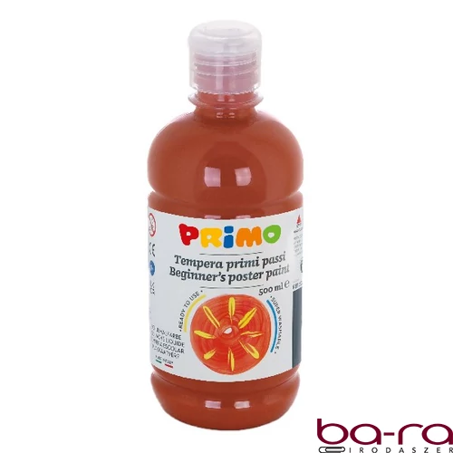 Tempera PRIMO 500 ml barna