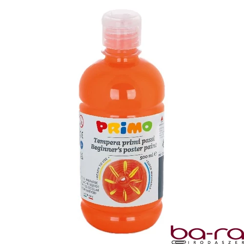 Tempera PRIMO 500 ml narancssárga