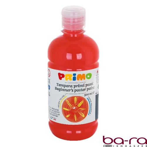 Tempera PRIMO 500 ml piros