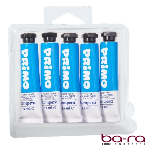 Tempera PRIMO kék 12 ml 5 darabos