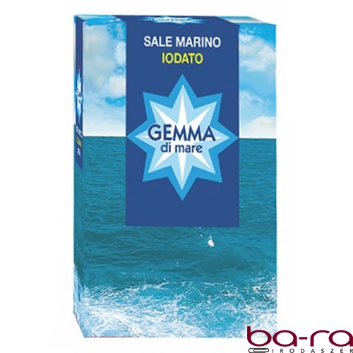 Tengeri só SALINS GEMMA finom jódozott 1 kg