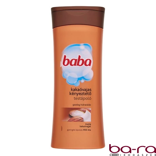 Testápoló BABA Kényeztető Kakaóvaj 400ml