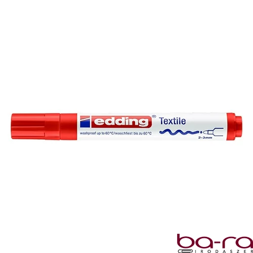 Textilmarker EDDING 4500 piros