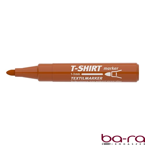 Textilmarker ICO T-Shirt barna