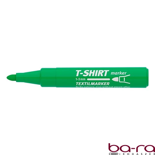 Textilmarker ICO T-Shirt zöld