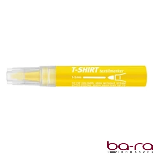 Textilmarker ICO T-Shirt flour sárga