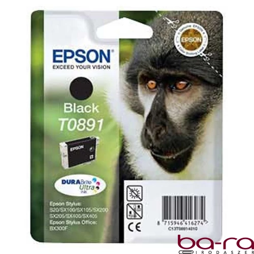 Tinta EPSON T0891BK fekete 5,8ml