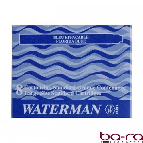 Tintapatron WATERMAN kék 8 darabos S0110860