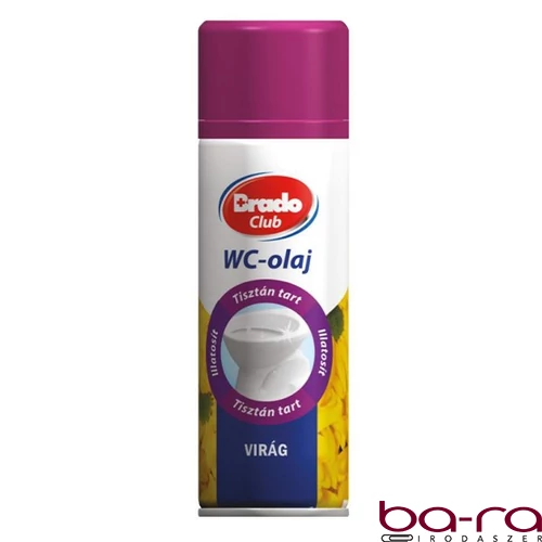 Toalett fertőtlenítő olaj BRADOCLUB 200 ml aerosol