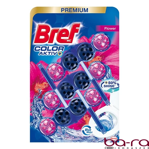Toalett illatosító golyó BREF Color Aktiv Flowers 3x50 g
