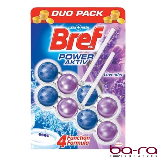 Toalett illatosító golyó BREF Color Aktiv Lavender 2x50 g