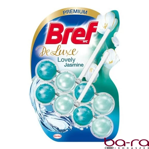 Toalett illatosító golyó BREF DeLuxe Jasmine 2x50 g