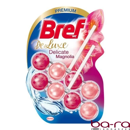 Toalett illatosító golyó BREF DeLuxe Magnólia 2x50 g