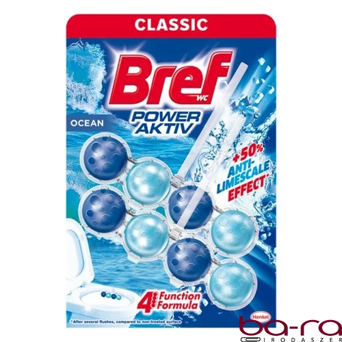 Toalett illatosító golyó BREF Power Aktiv Ocean 2x50 g
