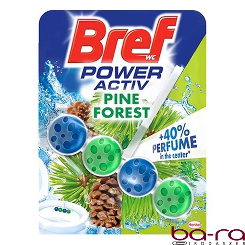 Toalett illatosító golyó BREF Power Aktiv Pine Forest 50 g
