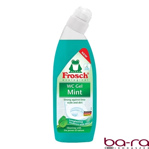 Toalett tisztító gél FROSCH menta 750ml